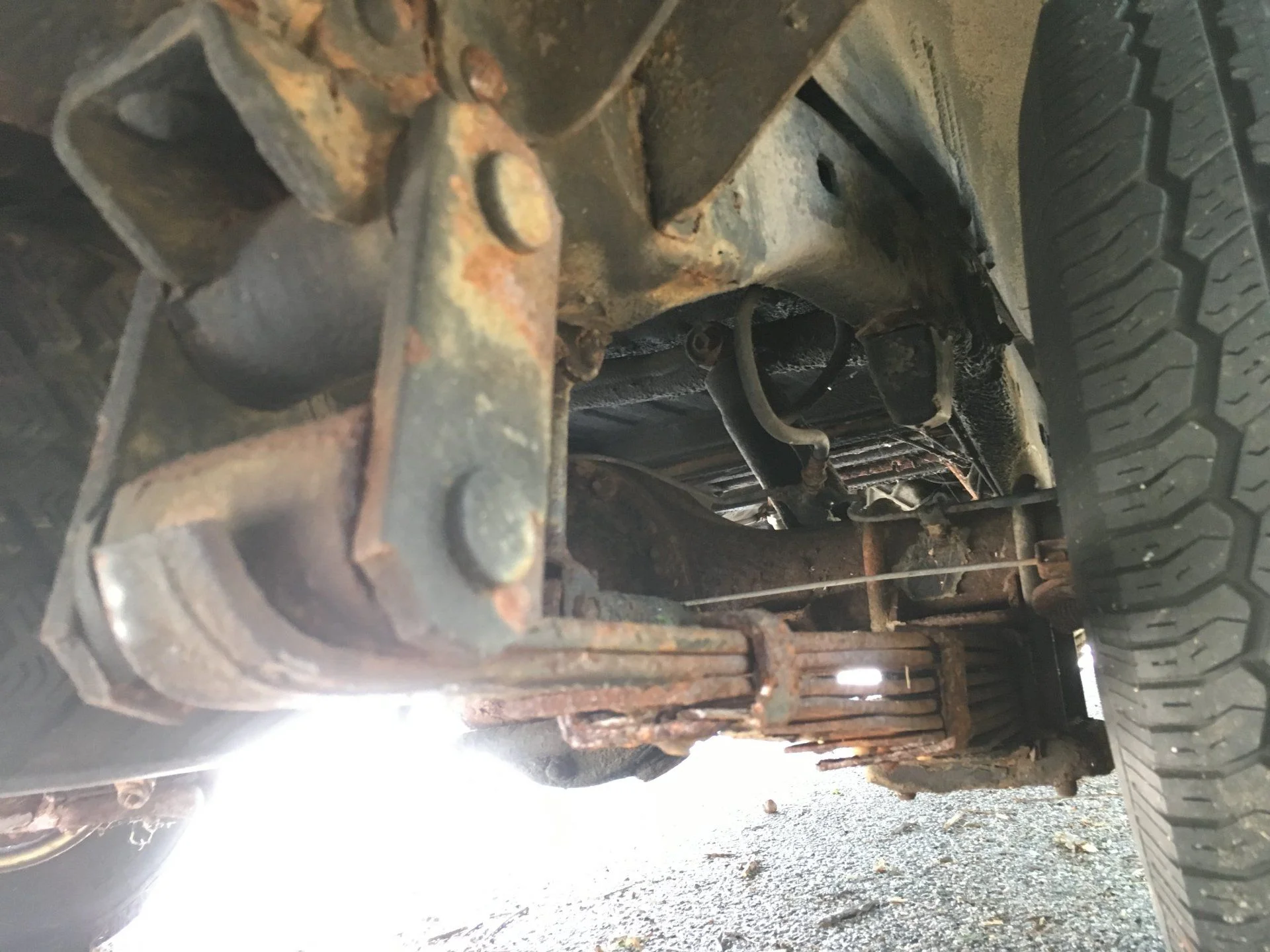 rear passenger side leaf spring