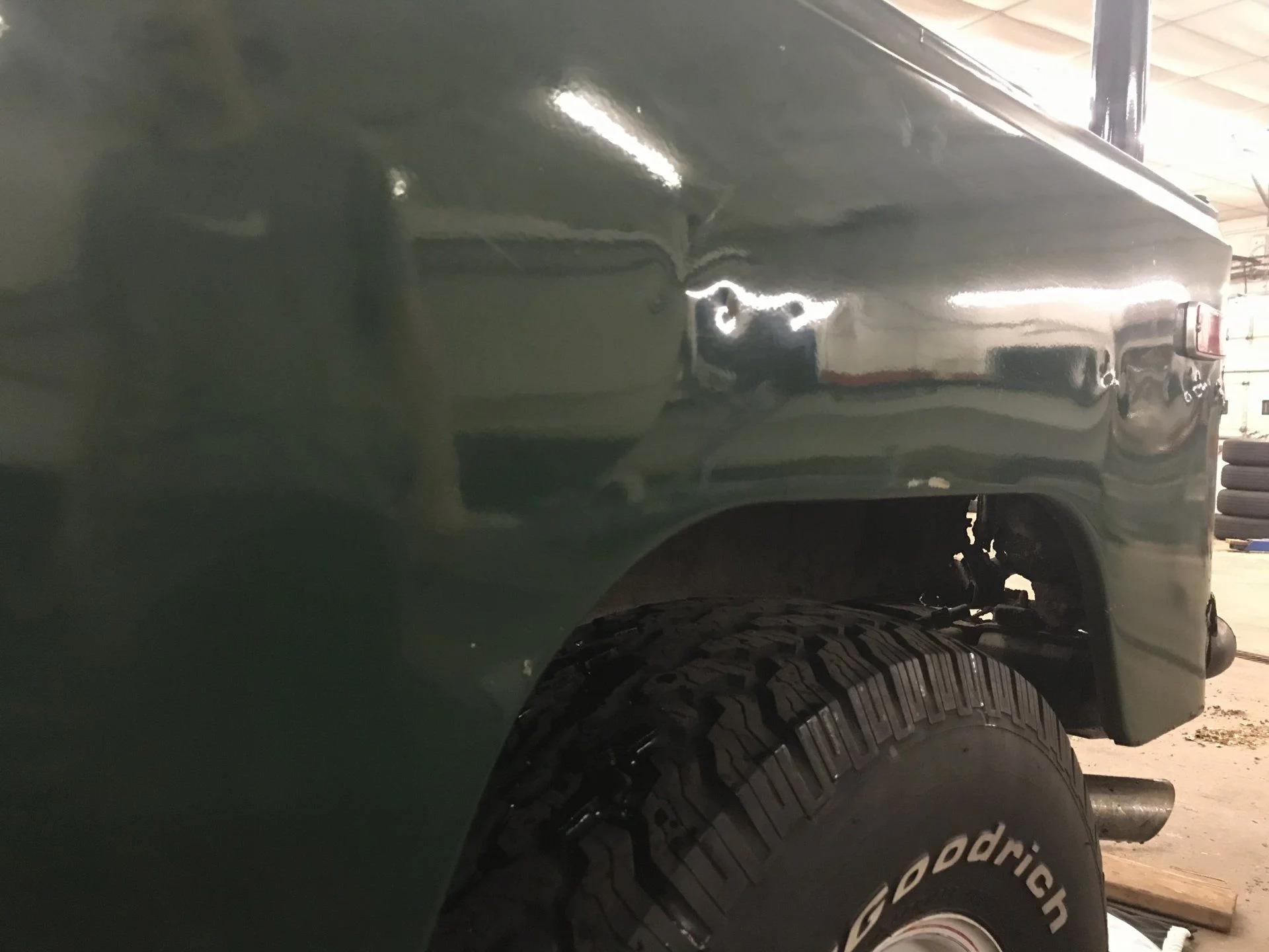 rear quarter drivers side
