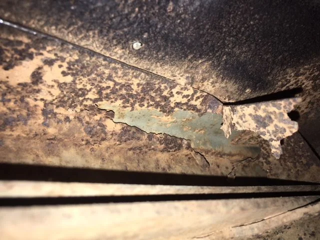 Rear Sill close up