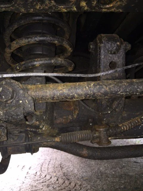 rear spring perch rust 4
