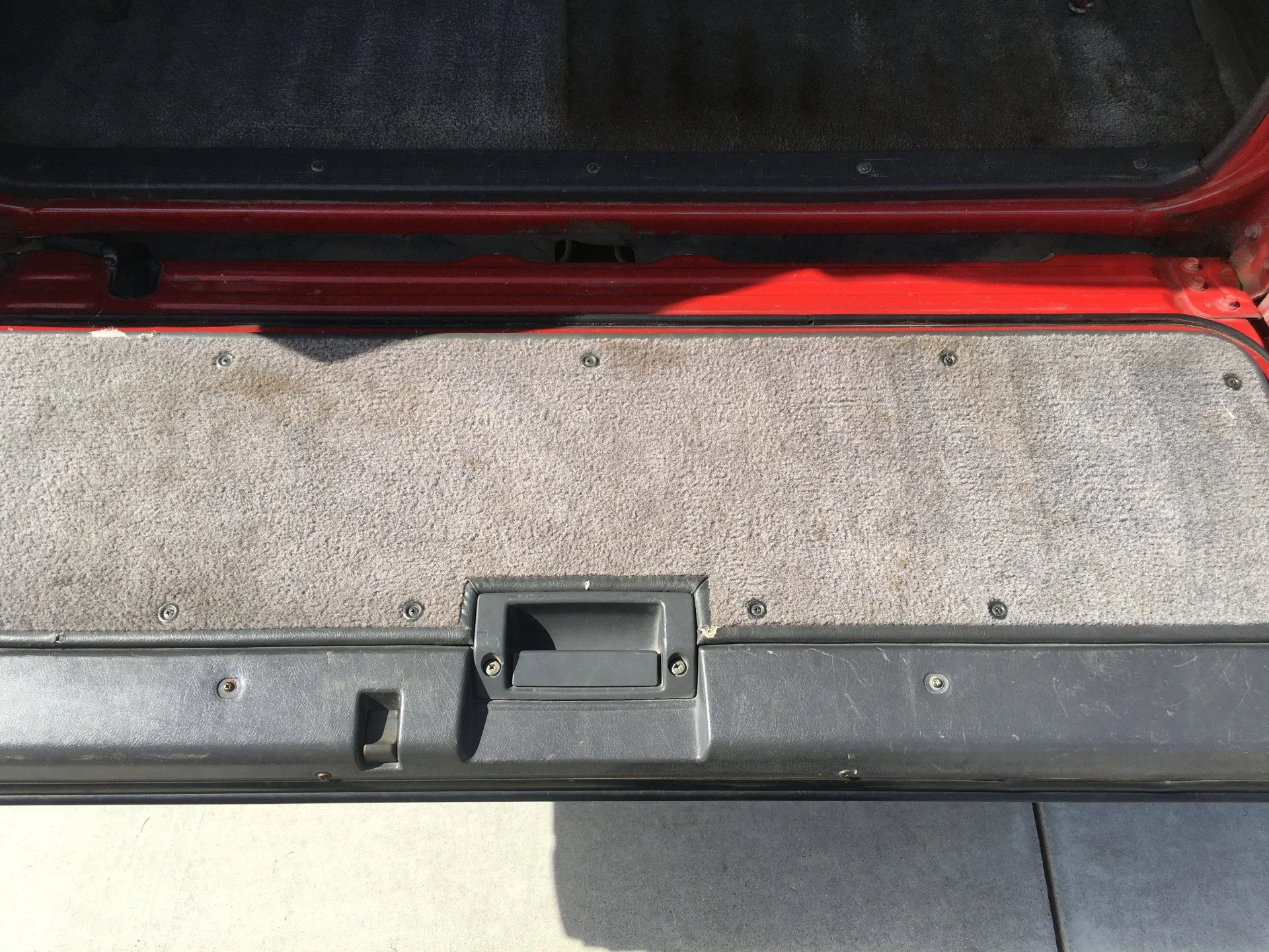 rear tailgate