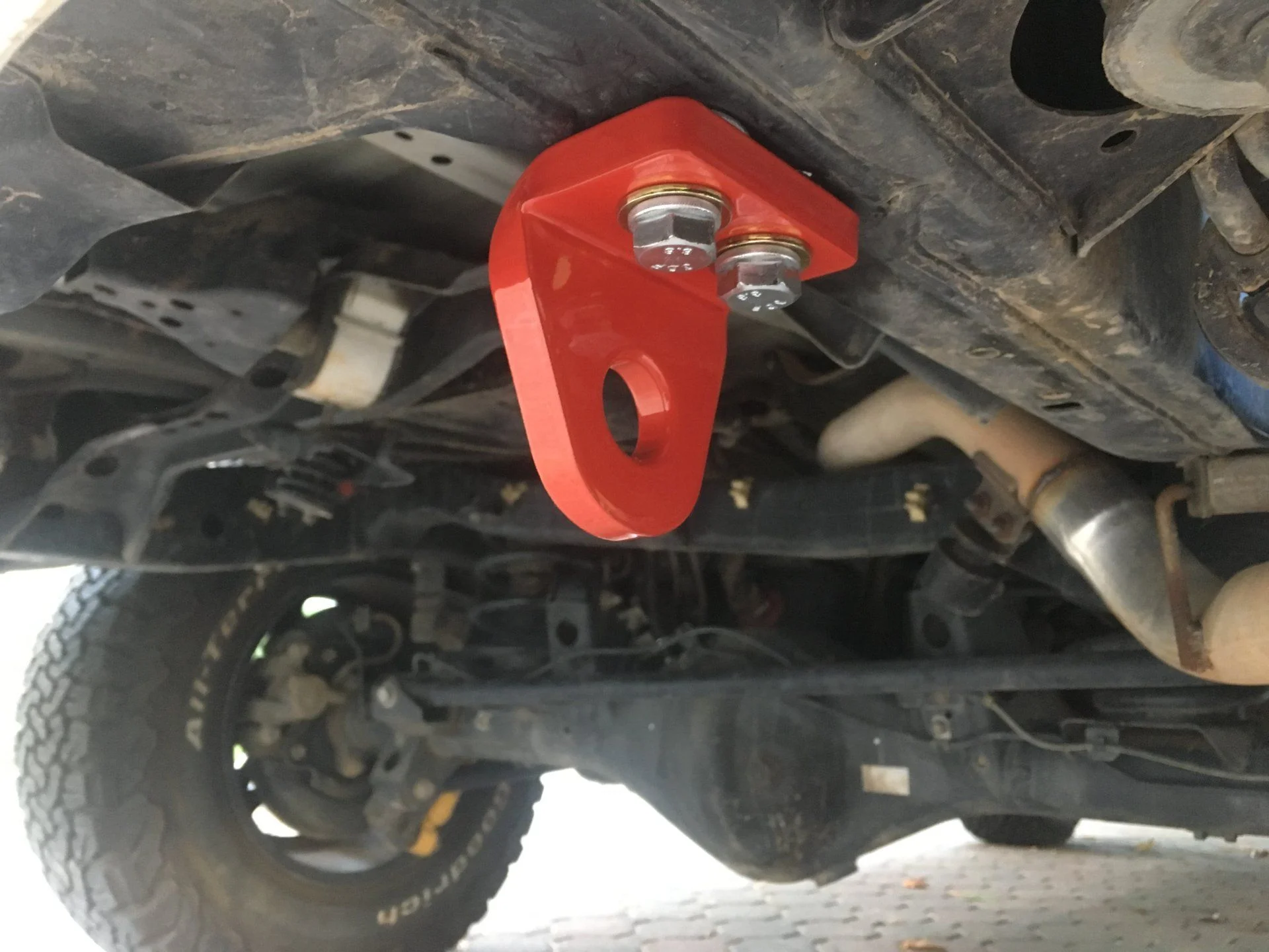 rear tow point