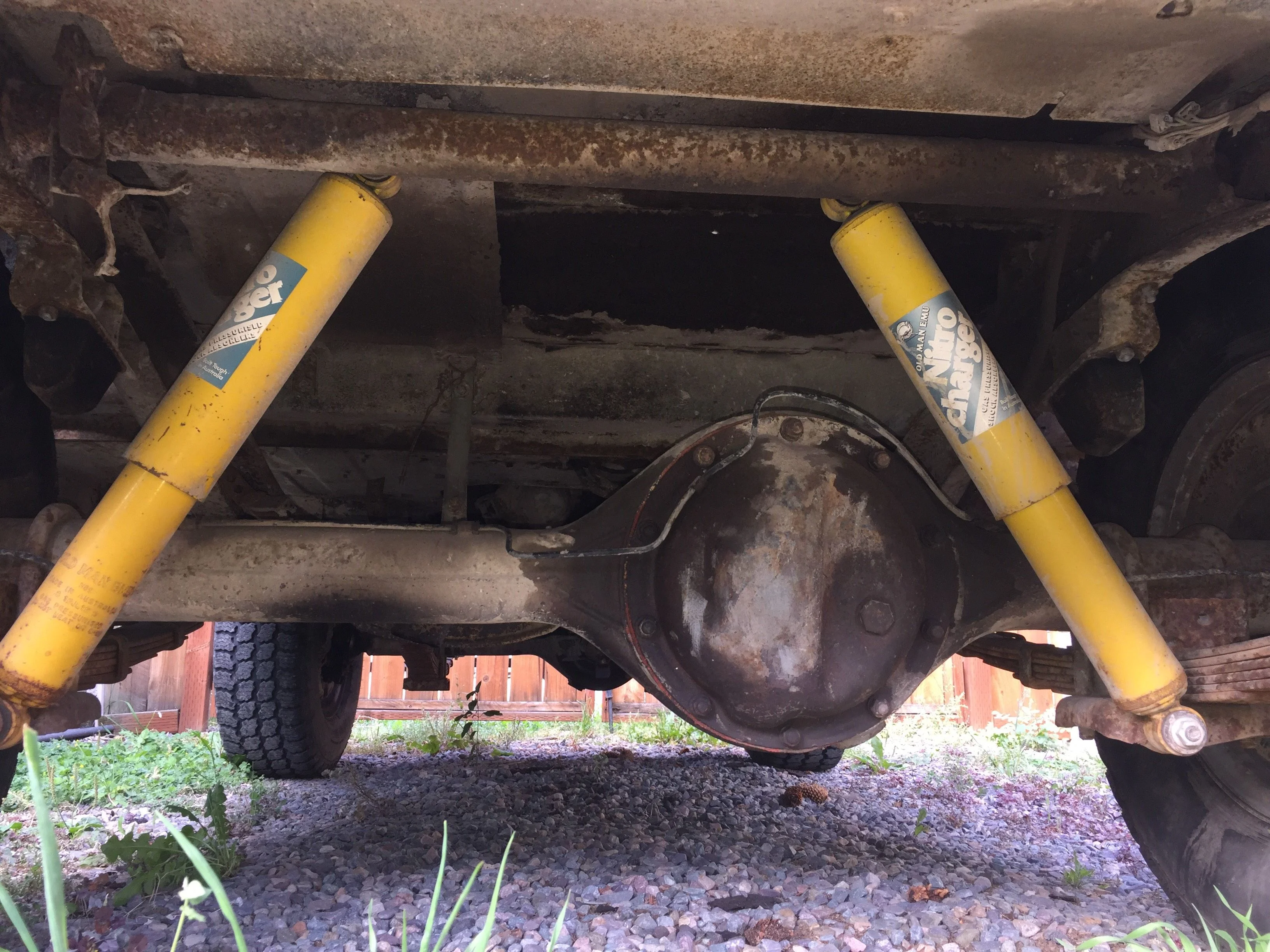 Rear Underside