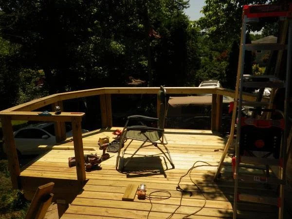 rebuilding my front deck 014