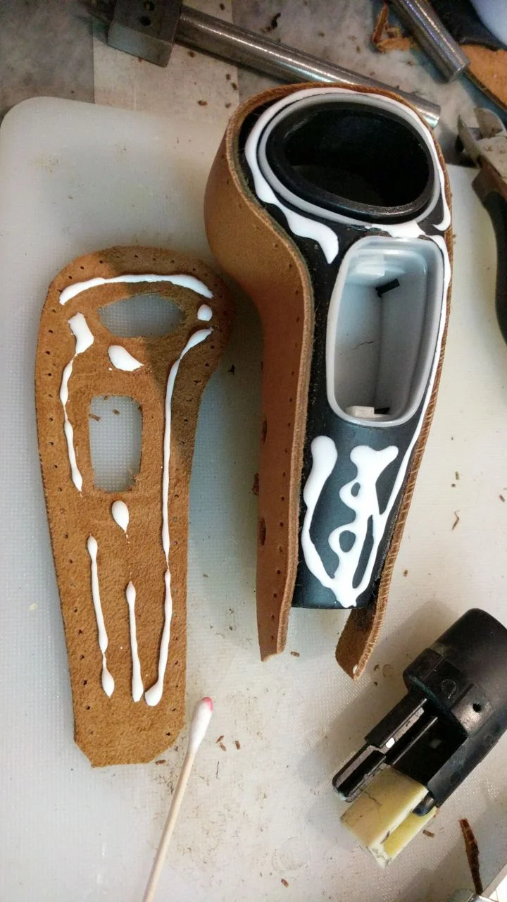 recovering model 100 shift knob