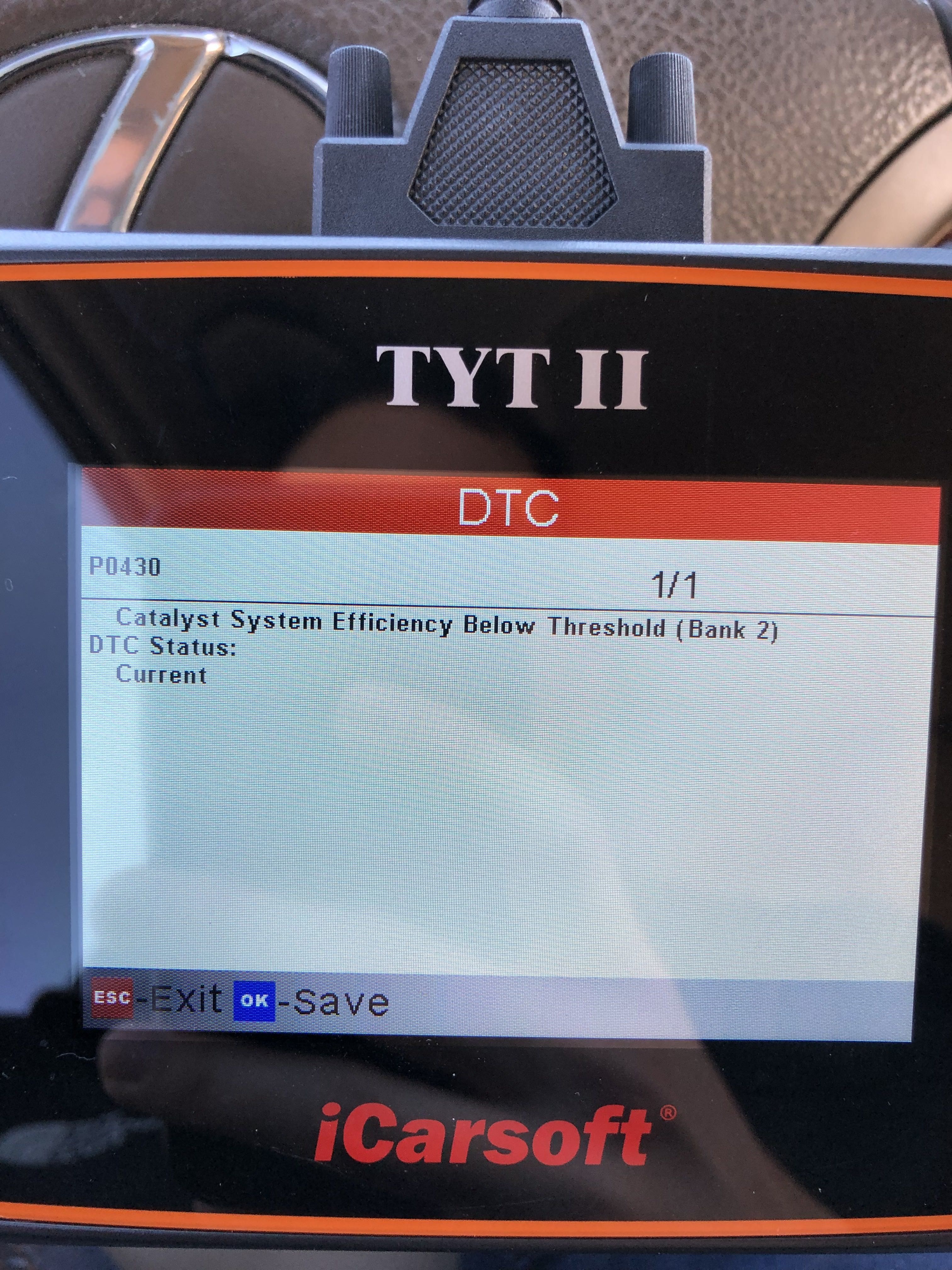 Recurring P0430/P0420 codes finally irritated me enough to throw on new downstream o2 sensors