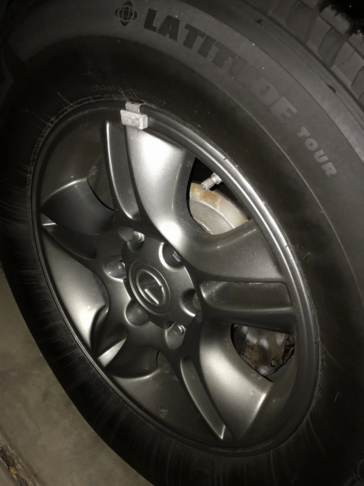 Repainted wheel