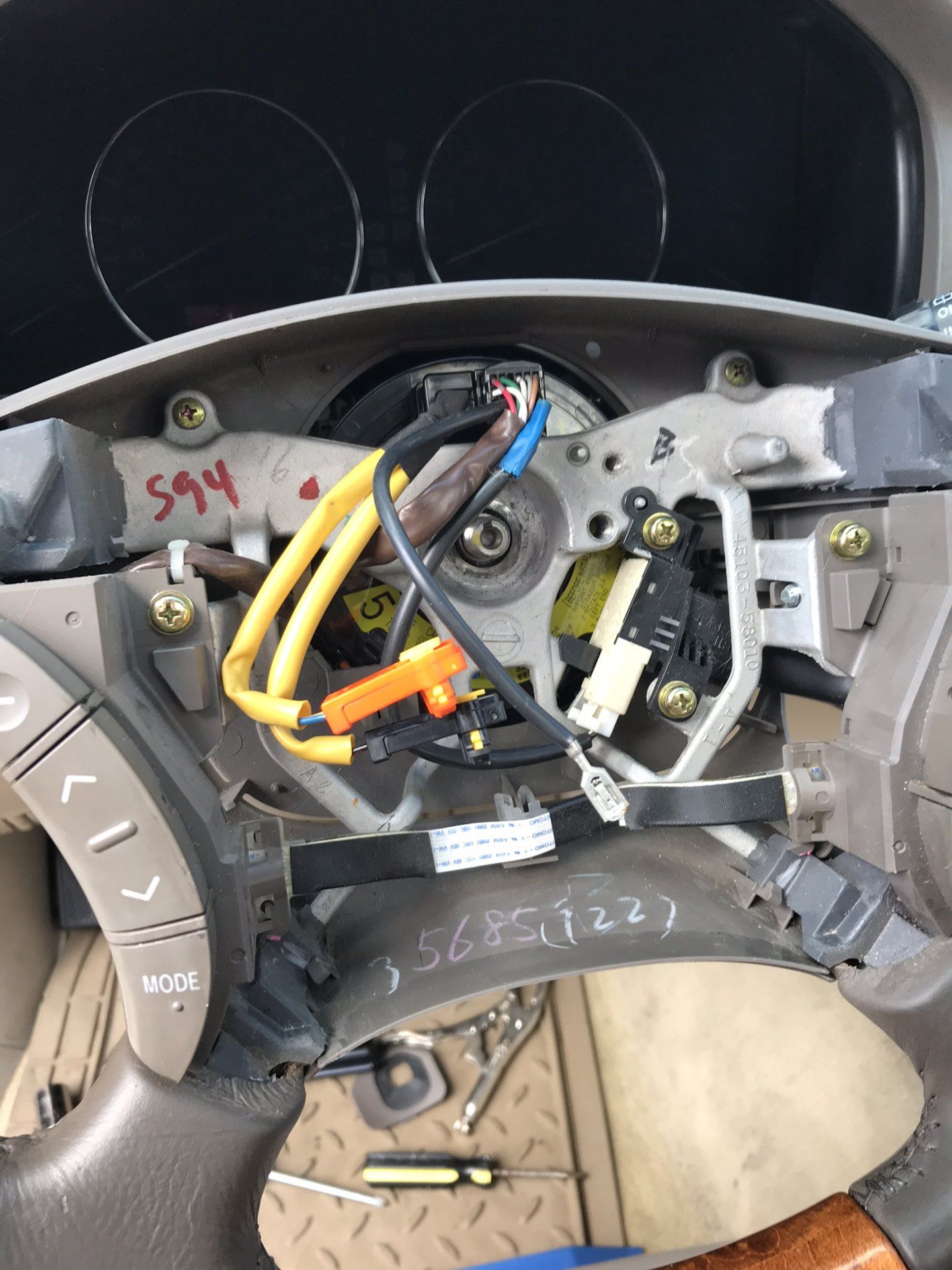 Replaced the amazon clock spring after a month with a used OEM one.