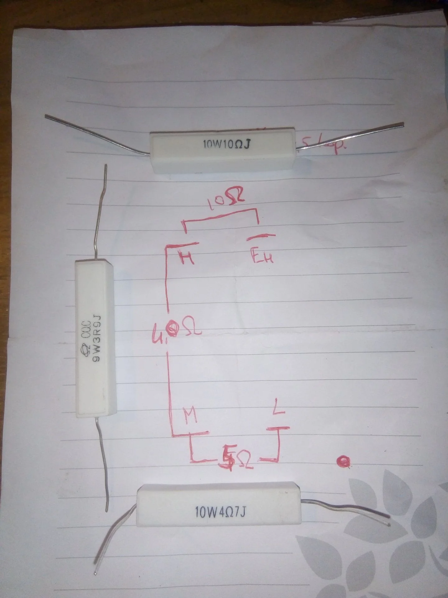 Replacement resistances