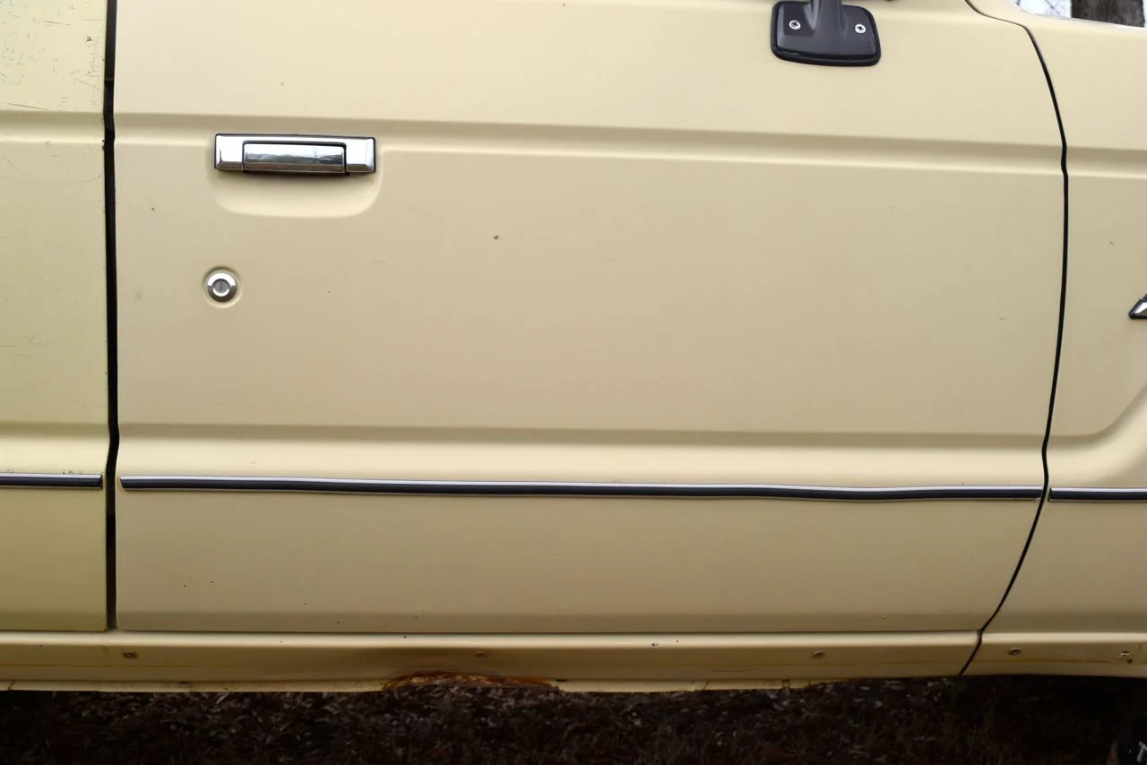 rock dent on passenger side