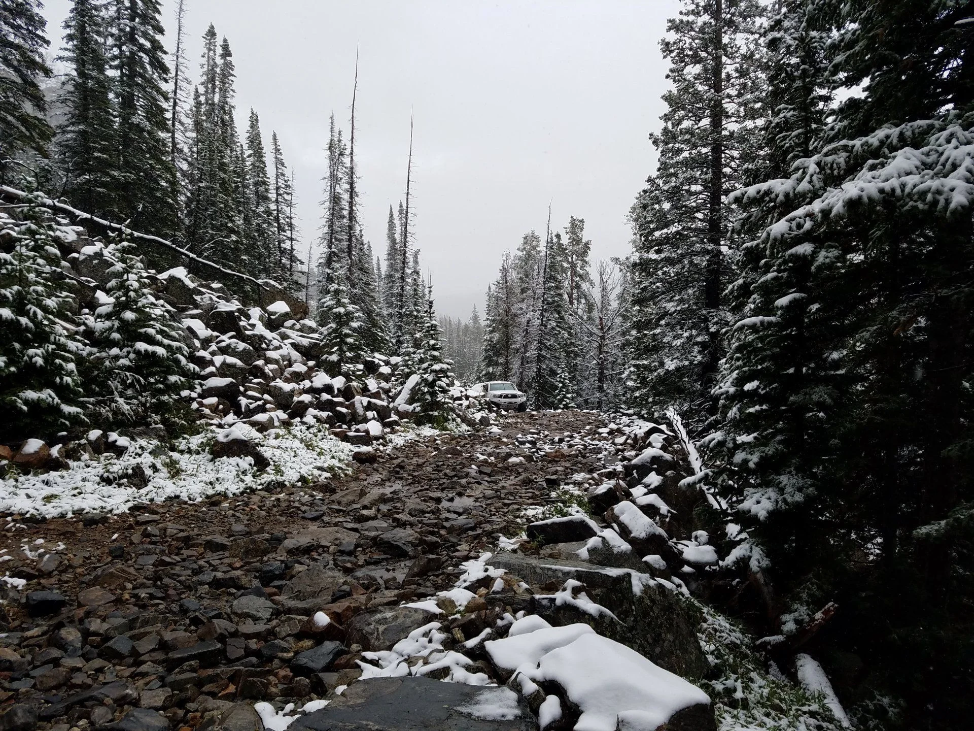 Rocky trail