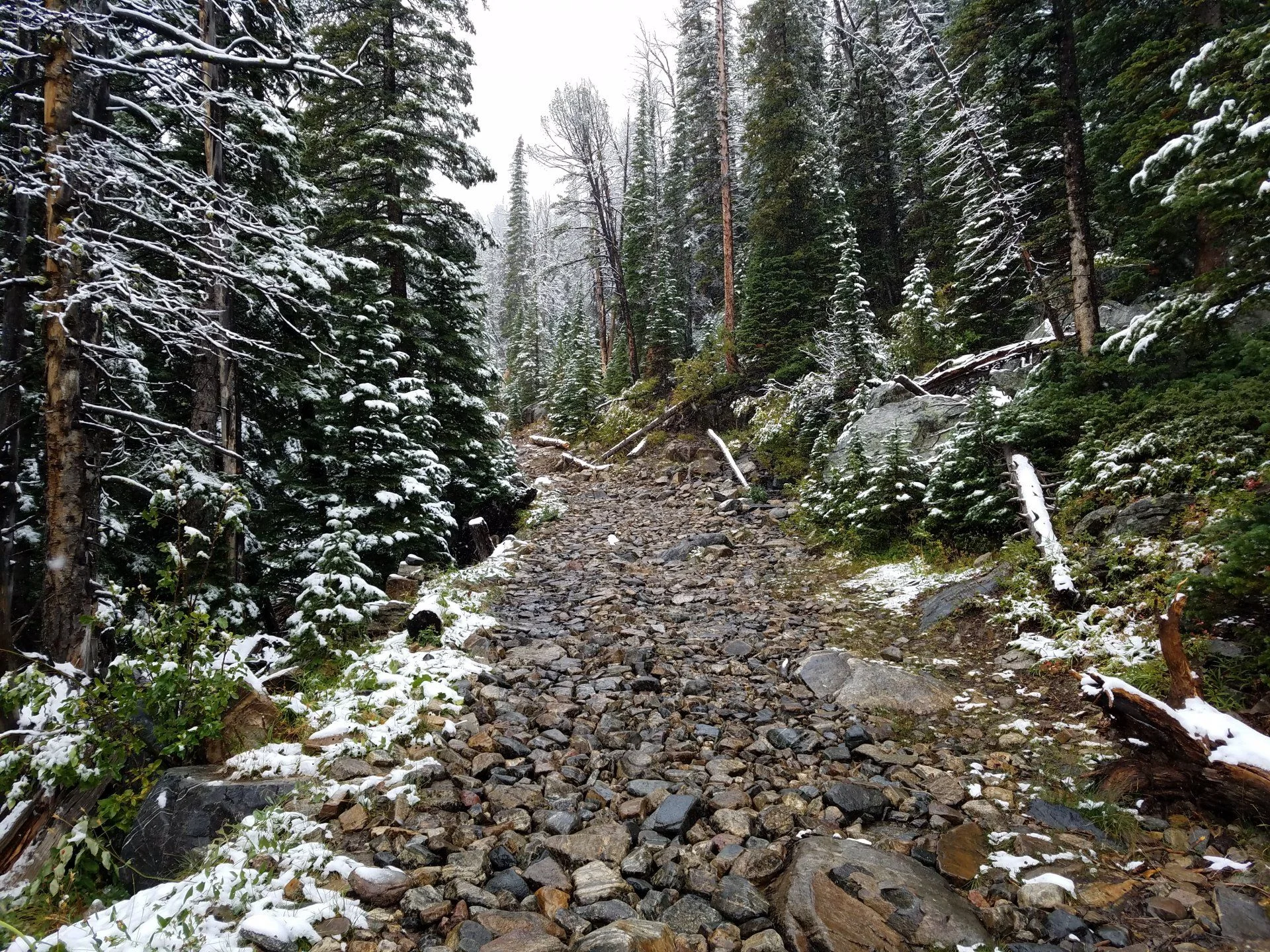 Rocky trail