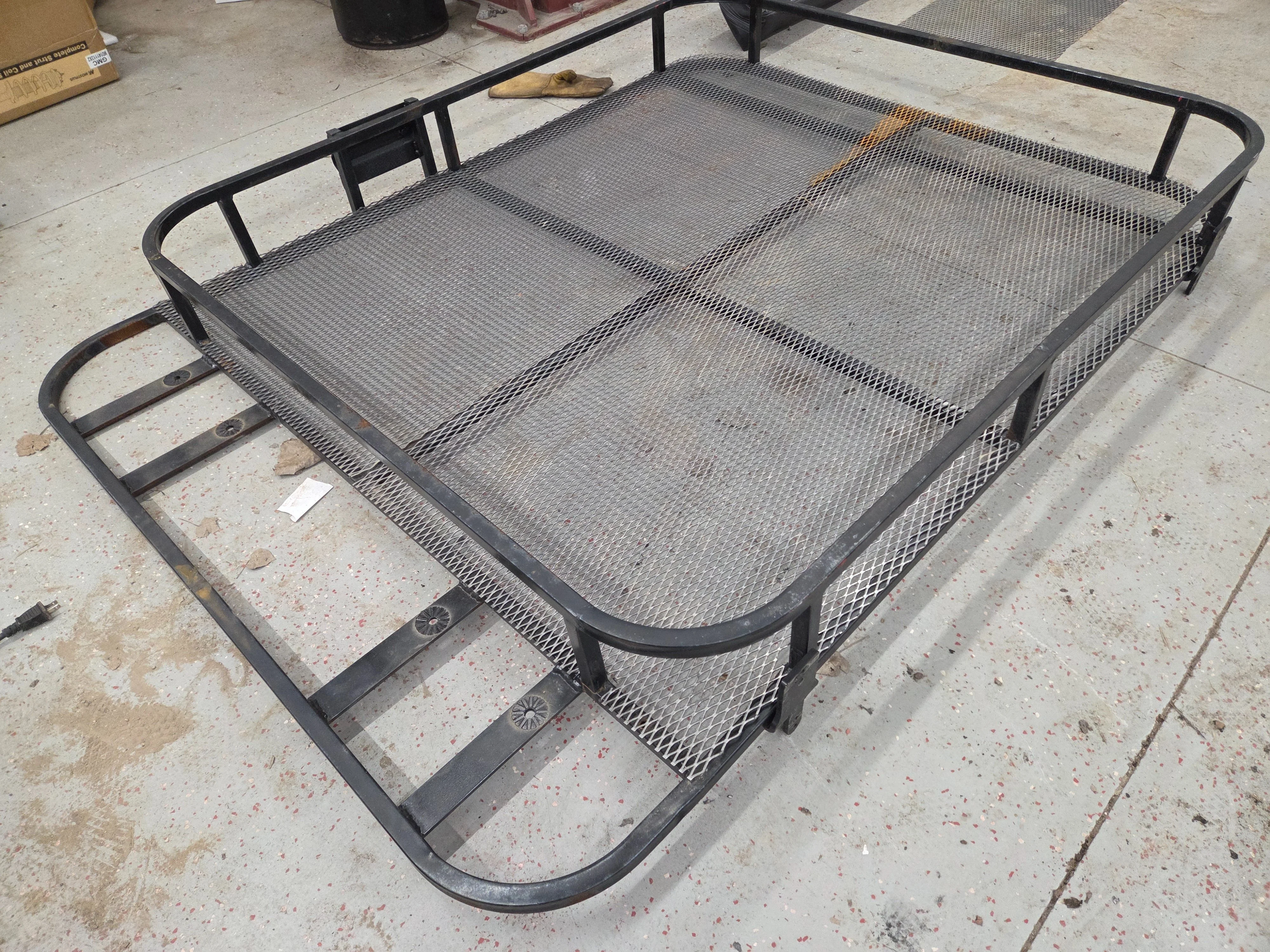 Roof rack floor fit-up