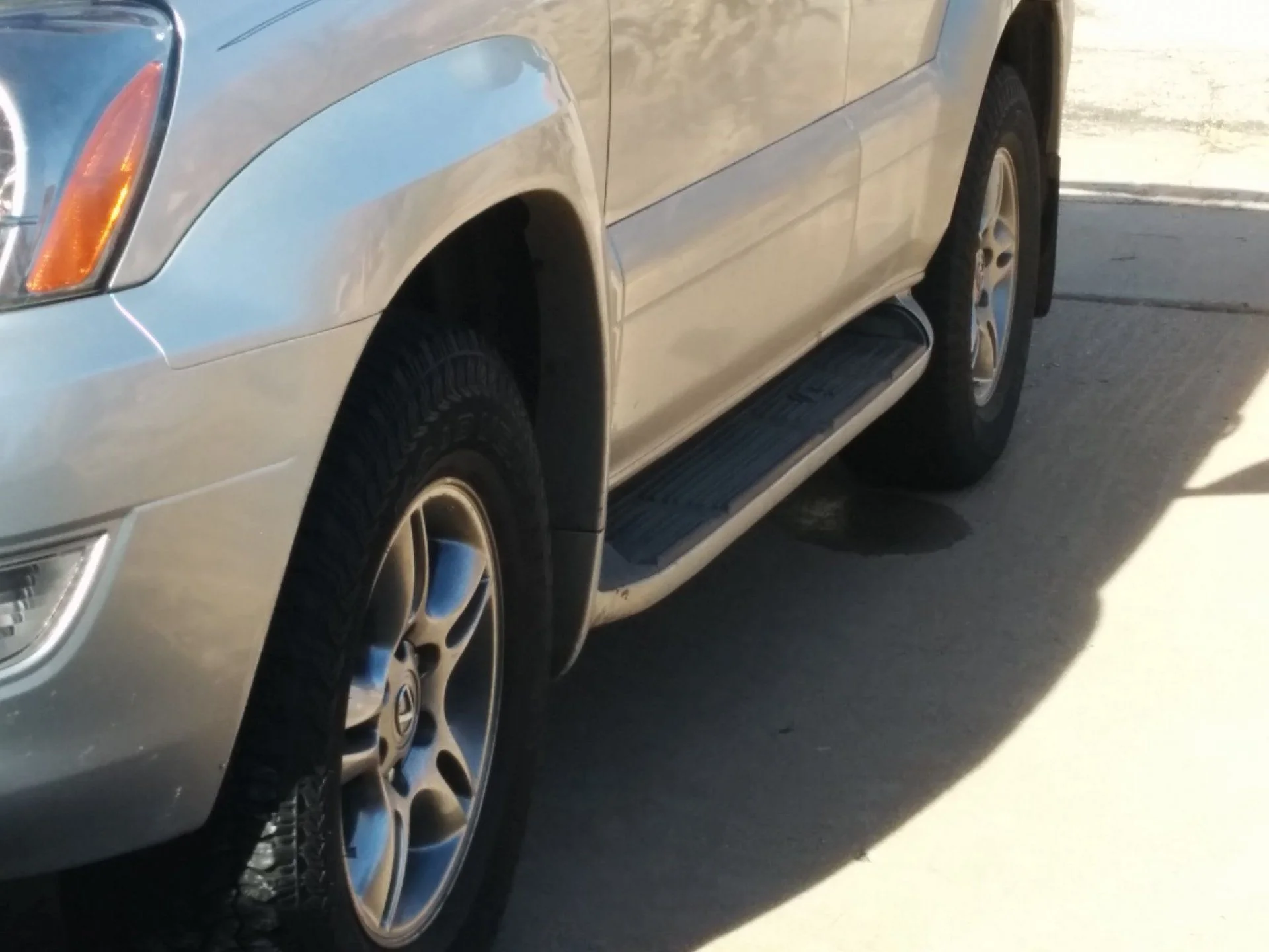 running board driver stock