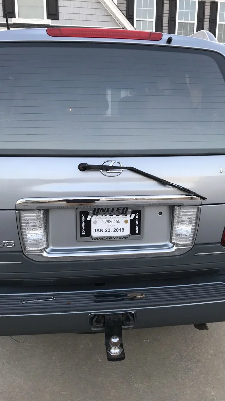Sagging rear wiper - really easy fix