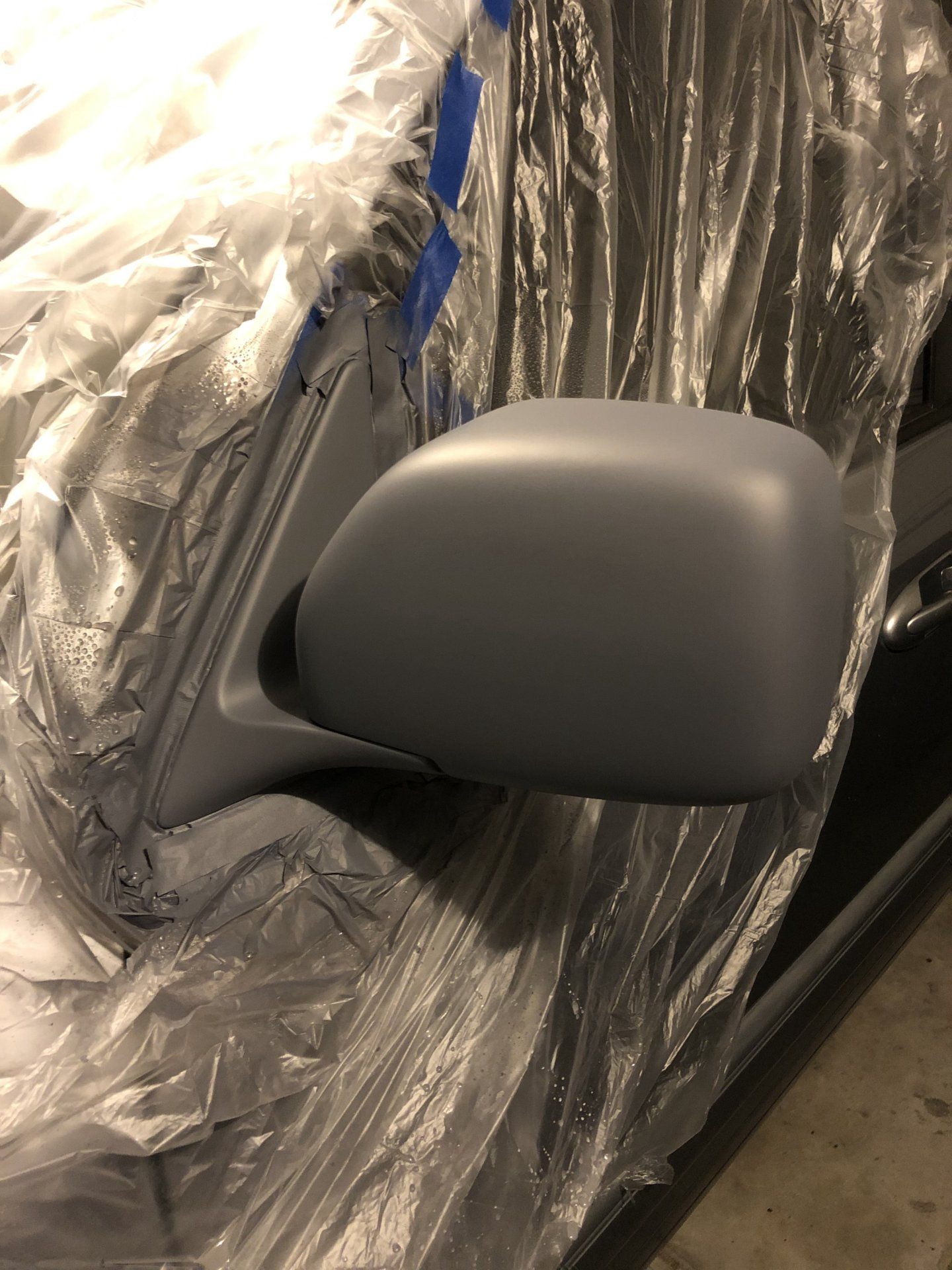 Sanded and primered