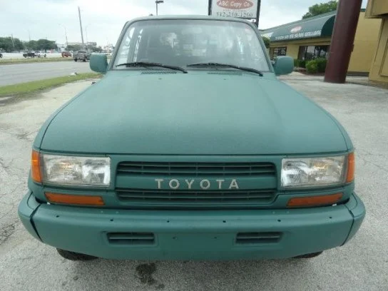 Seafoam Green Land Cruiser 80 Series