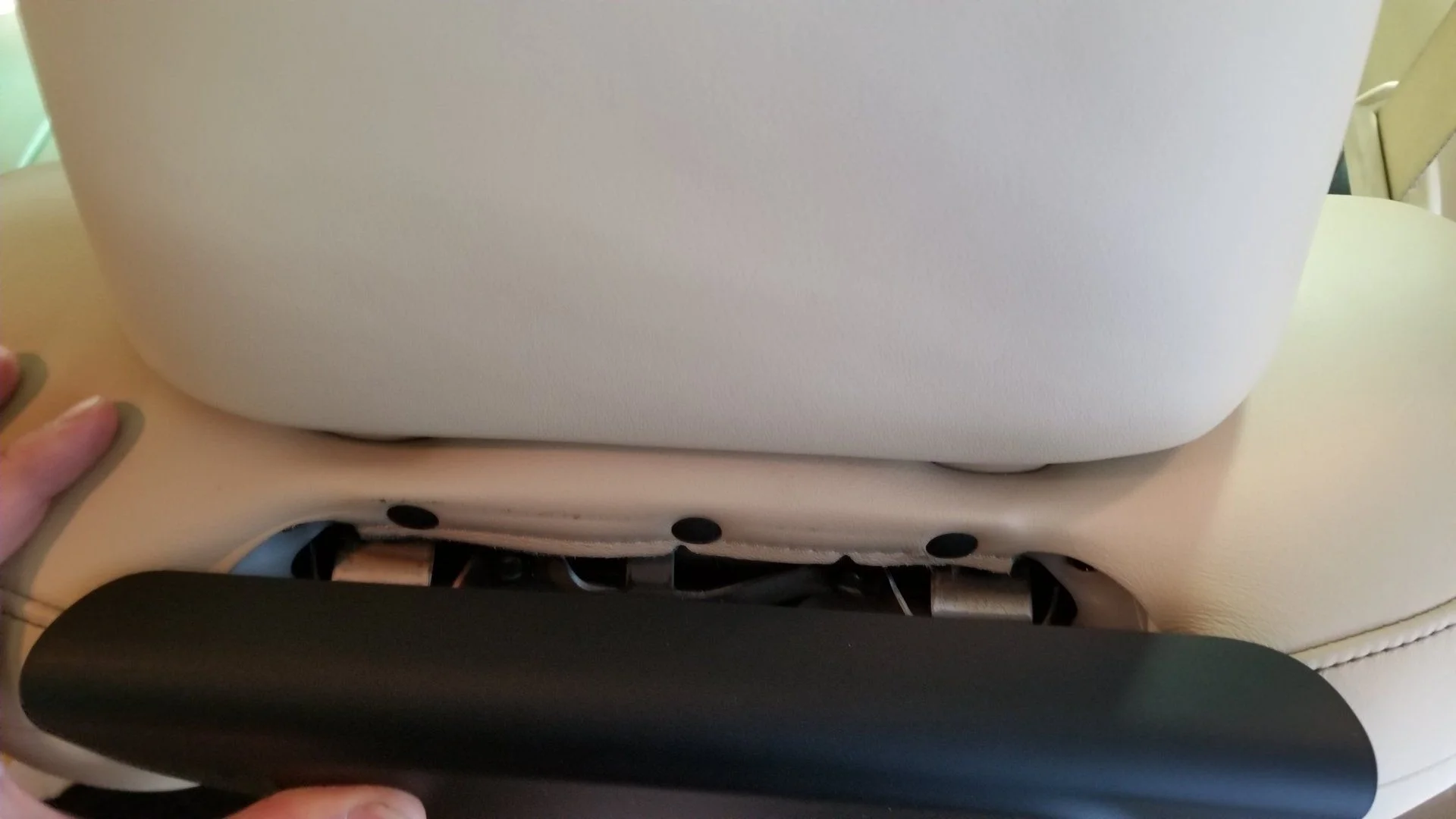 Seat back 1