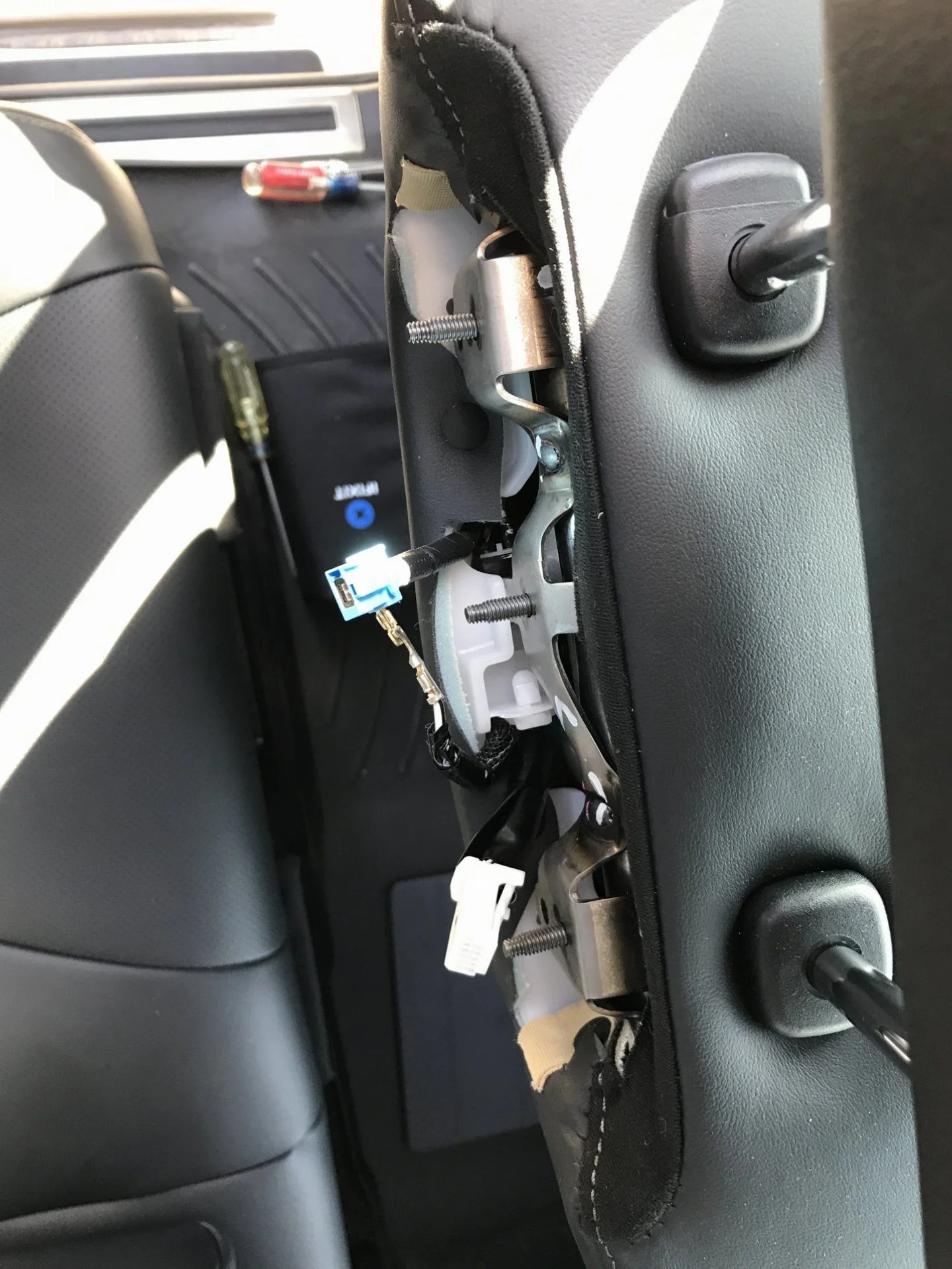 Seat Cavity from top