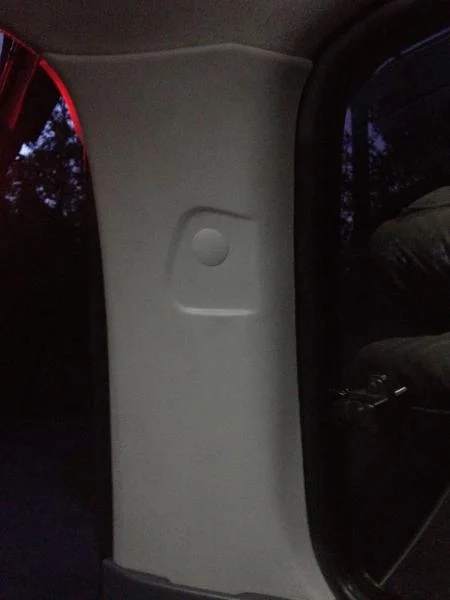 Seatbelt Hole Covered