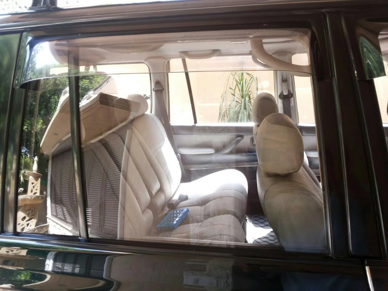 Seats fabricated locally