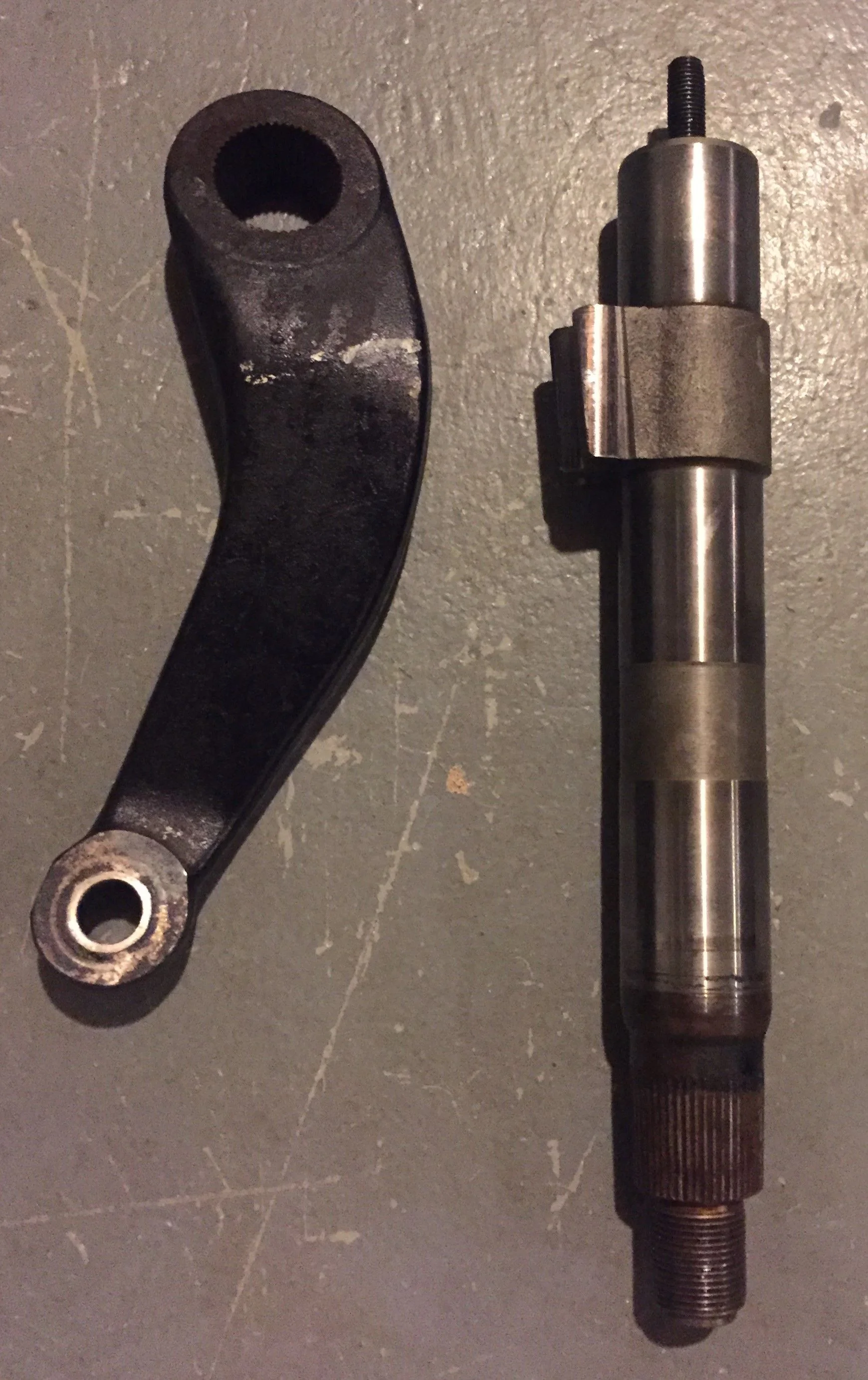 Sector Shaft and Pitman Arm