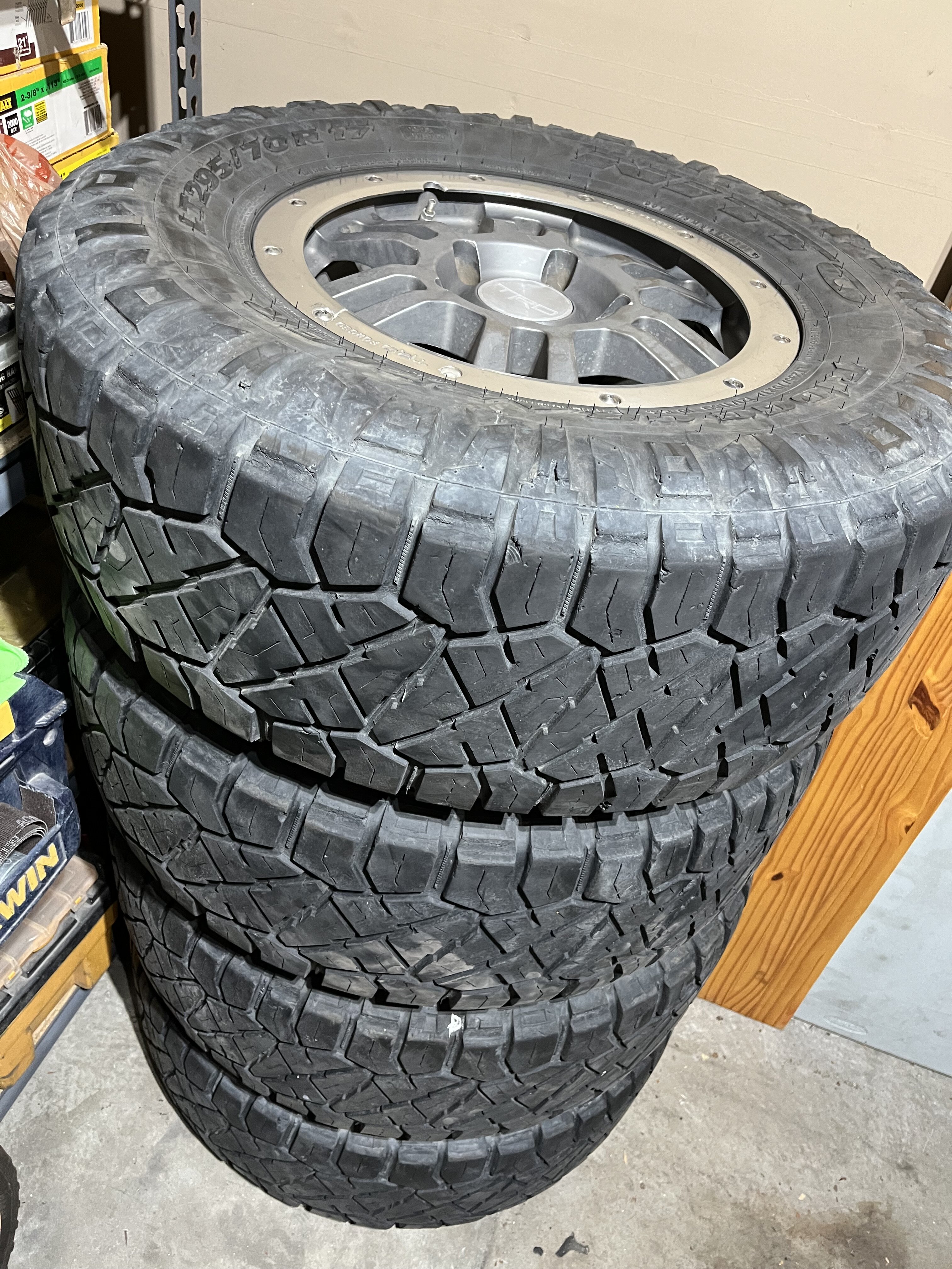 Set stacked