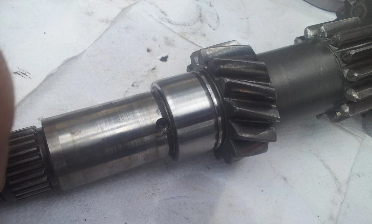 SKF sleeve on counter shaft H55F