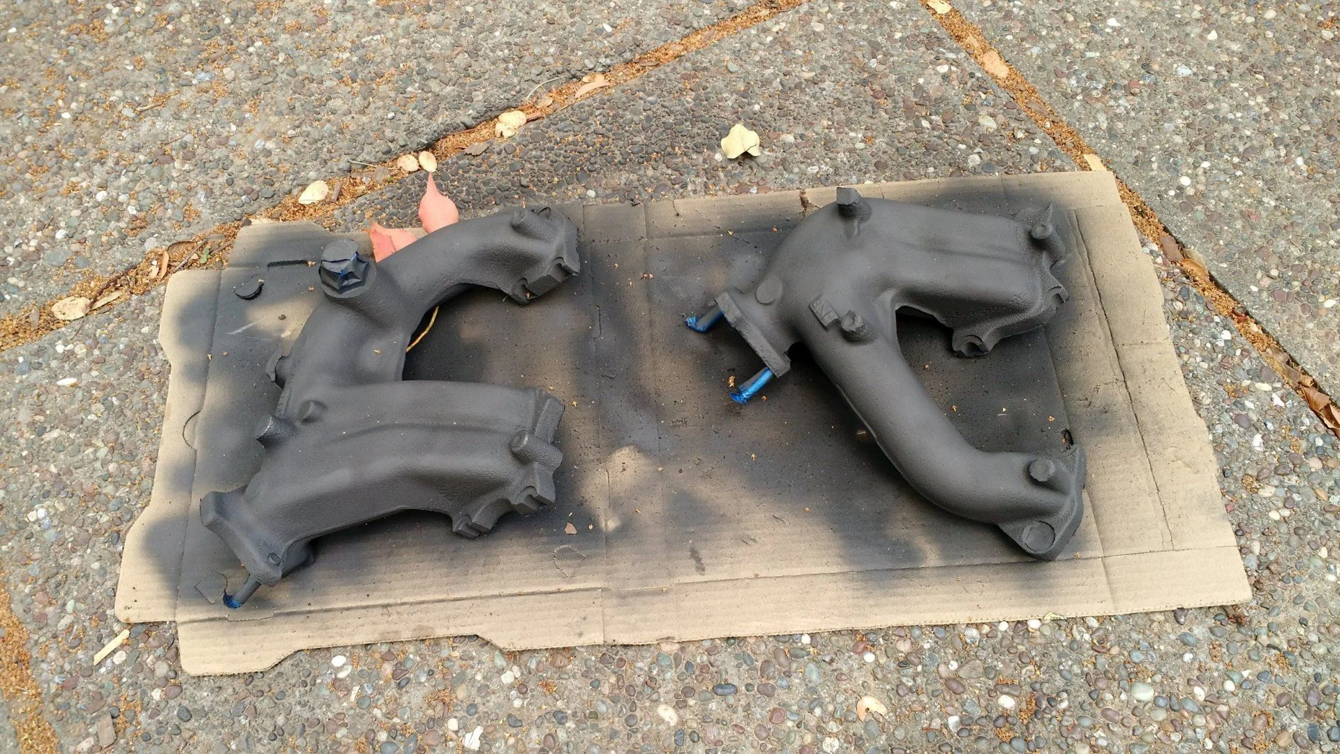 Slip Paint on Exhaust manifolds