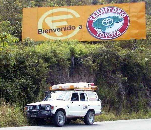 Somewhere in Honduras, "Toyota Territory"