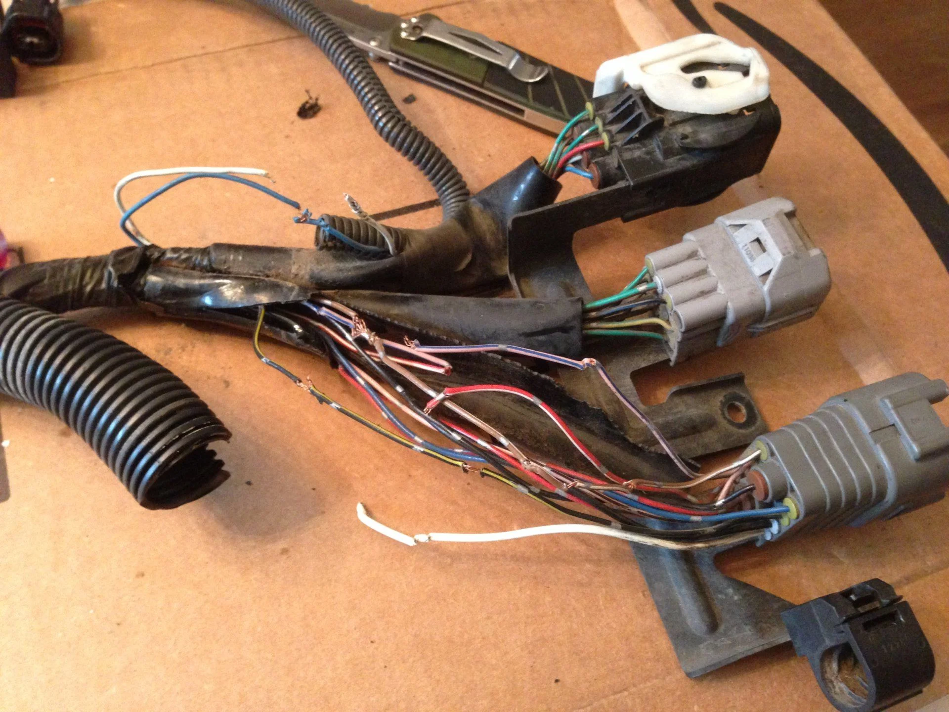 Squirrels damaged the wires