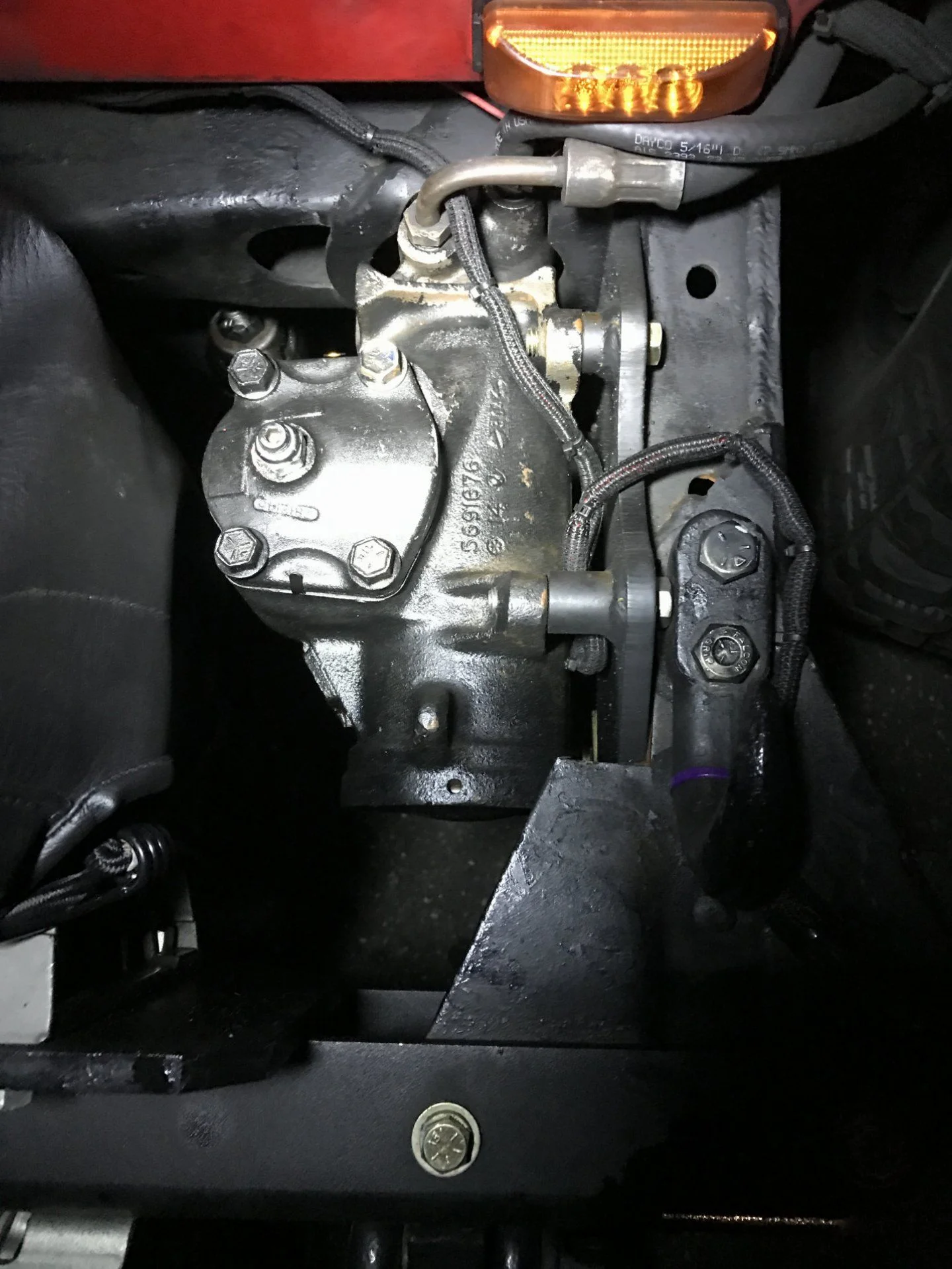 Steering box