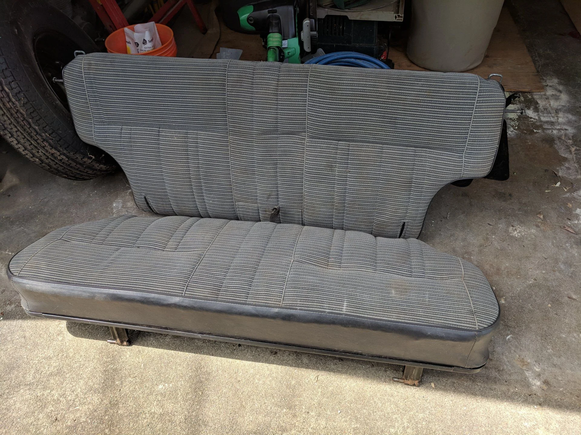 stock rear seat