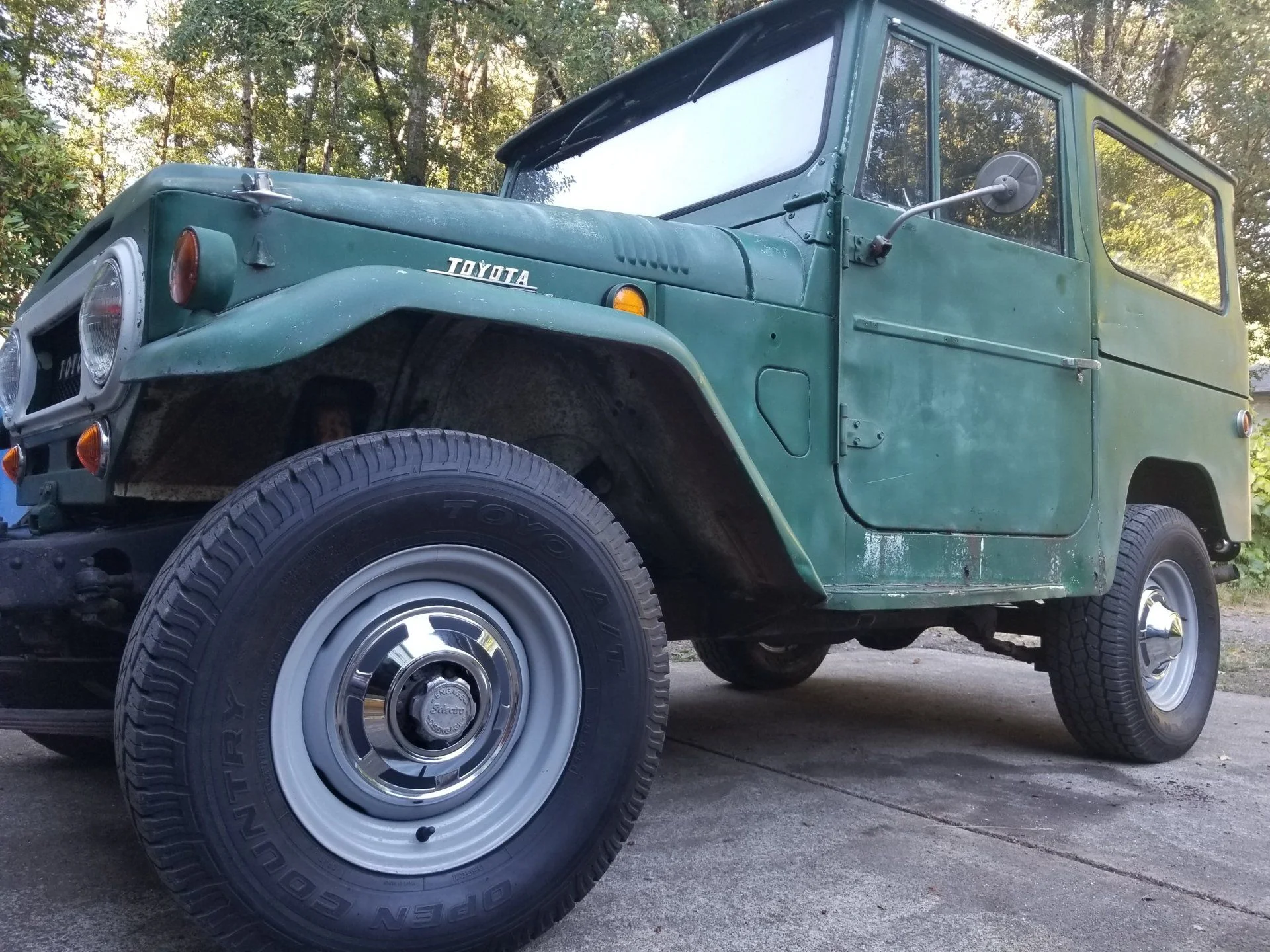 Stock rims, yes!