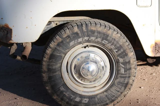 Stock tires and not much room for 33s