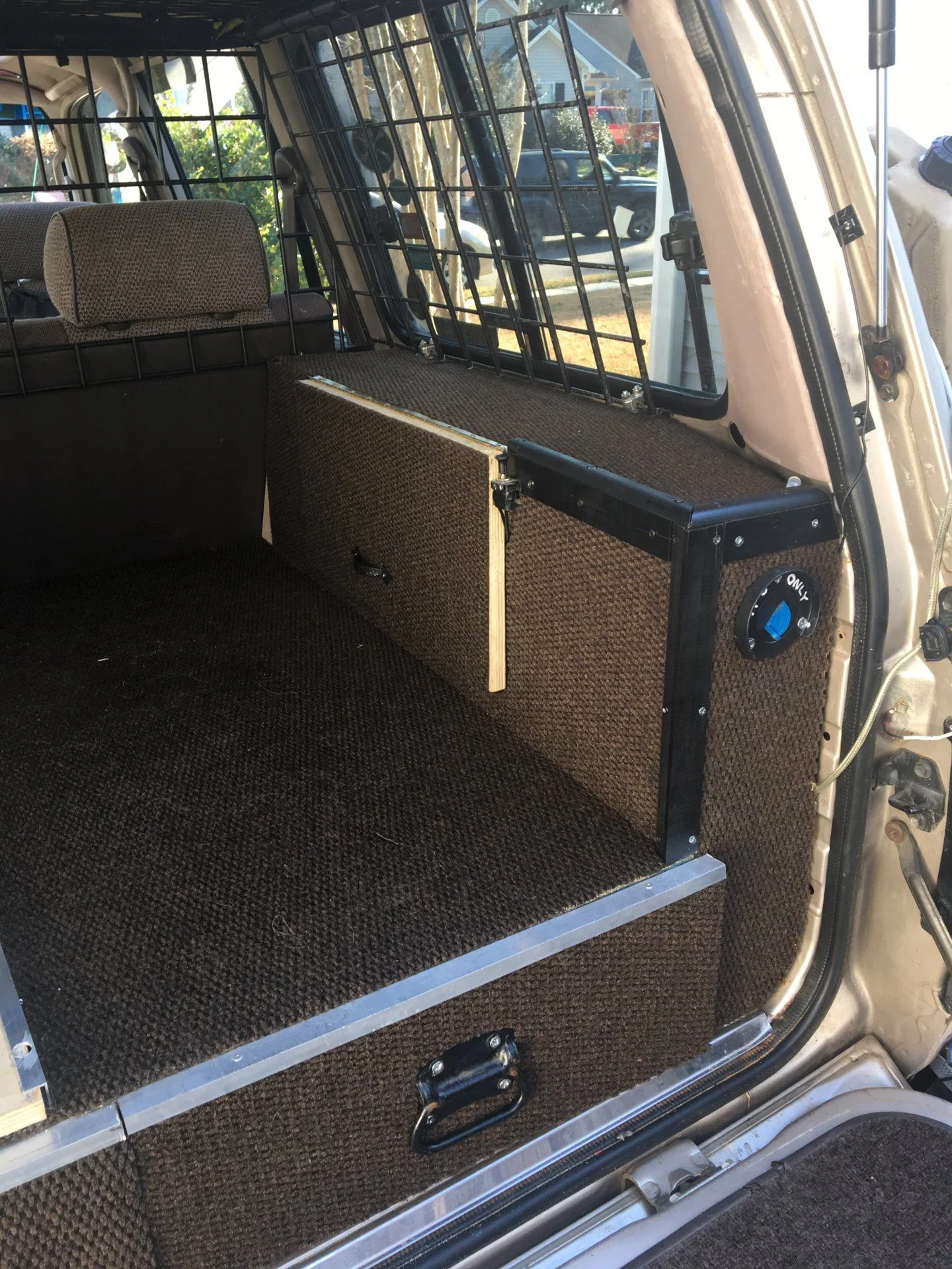 Storage build w/water fill