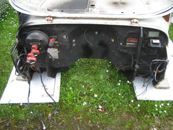 Stripped naked before being sent off the scrap heap.