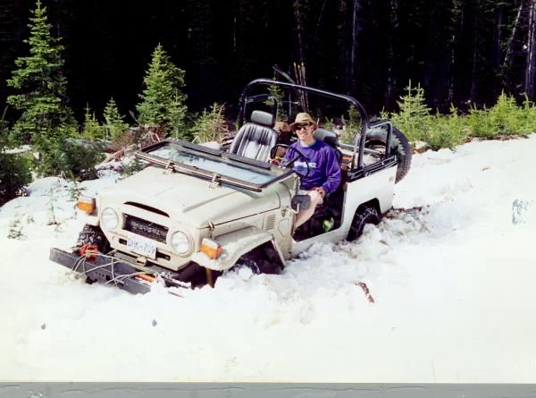 Stuck in the snow