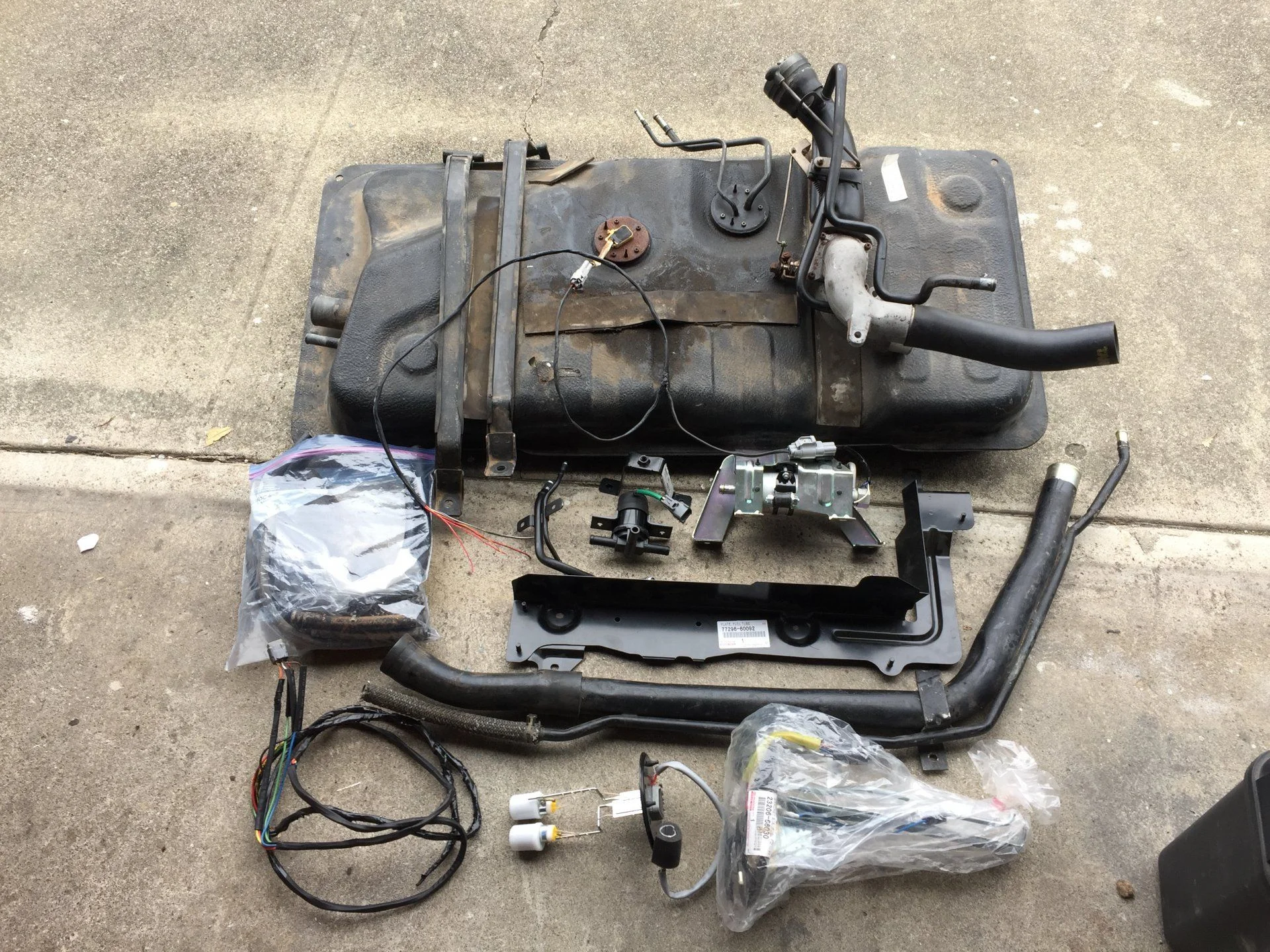 Subtank and parts