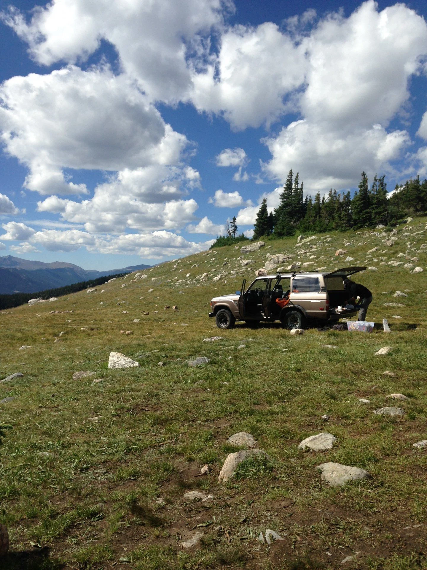 Sue in the Mountains