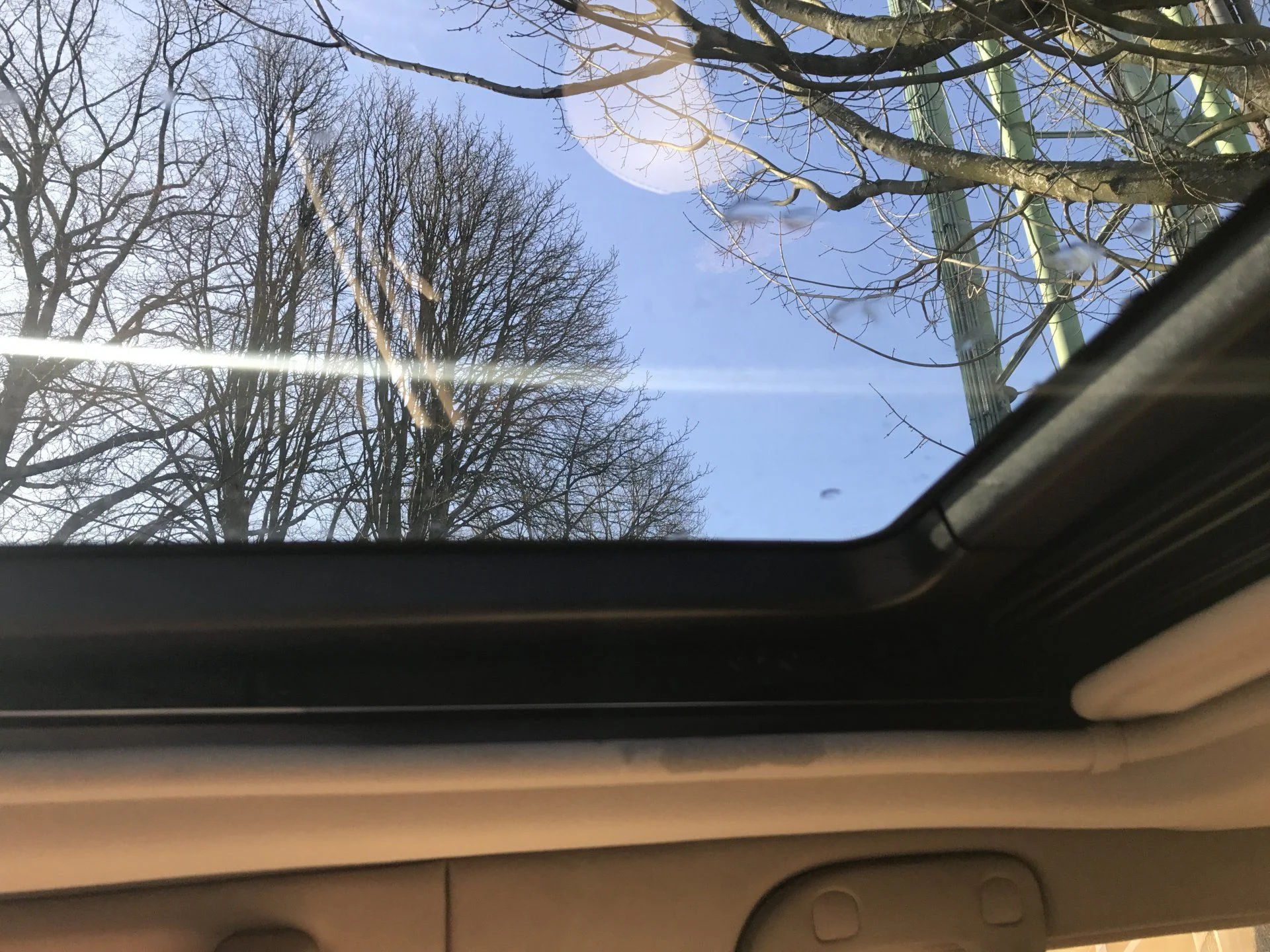 Sunroof leak