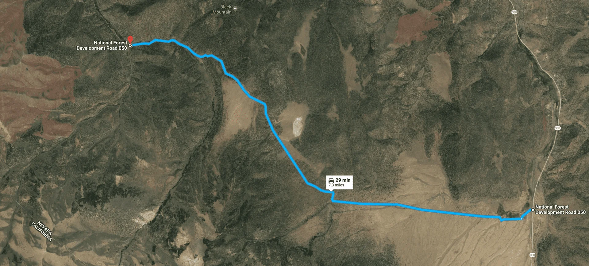 Sweetwater Rd-to-Desert Creek Rd-via-Risue