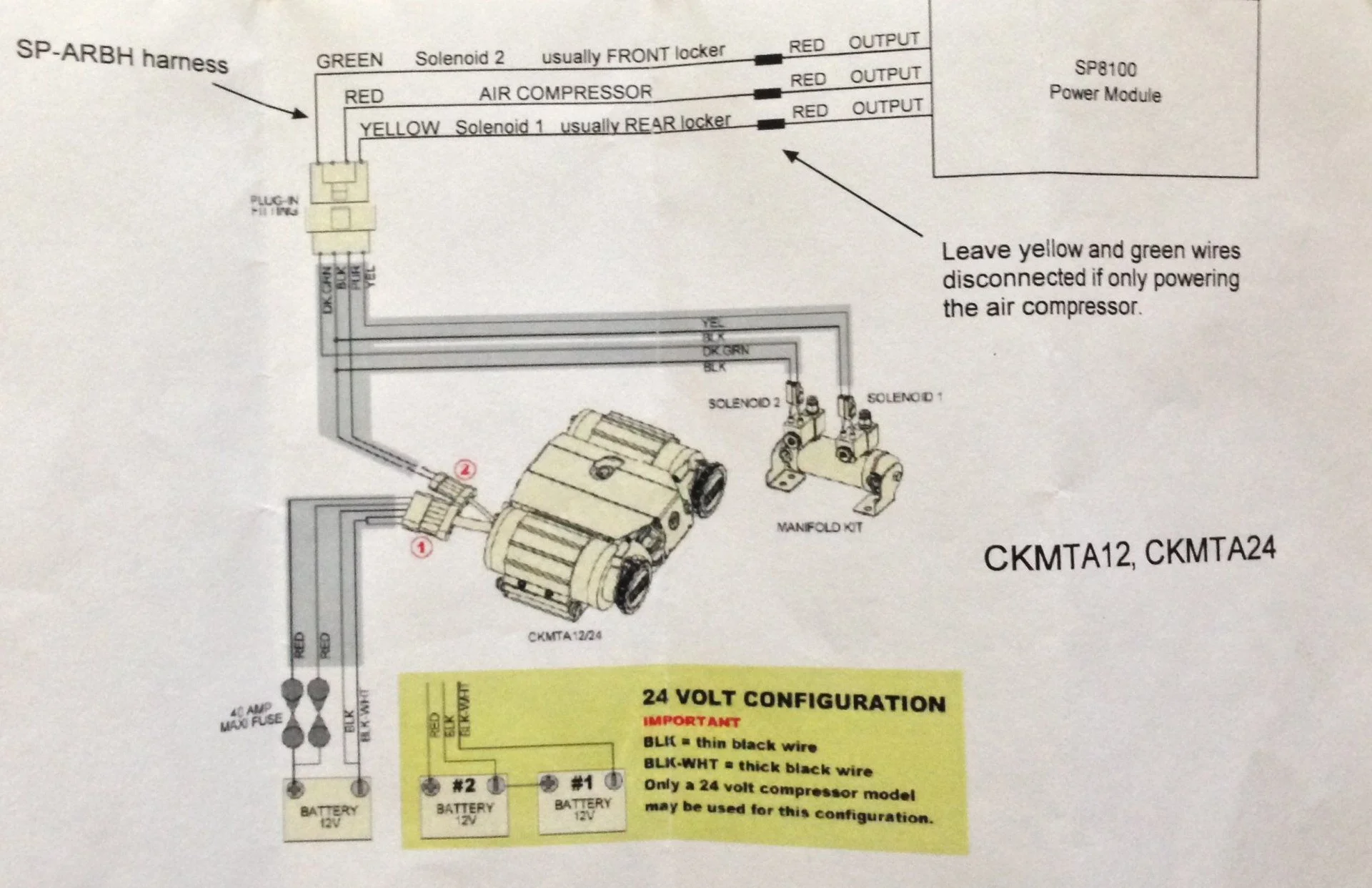 Switch Pros Twin ARB Wiring IH8MUD Forum
