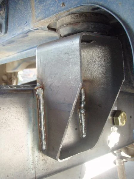 Tack welded for now....
Making your own mounts is very time consuming..