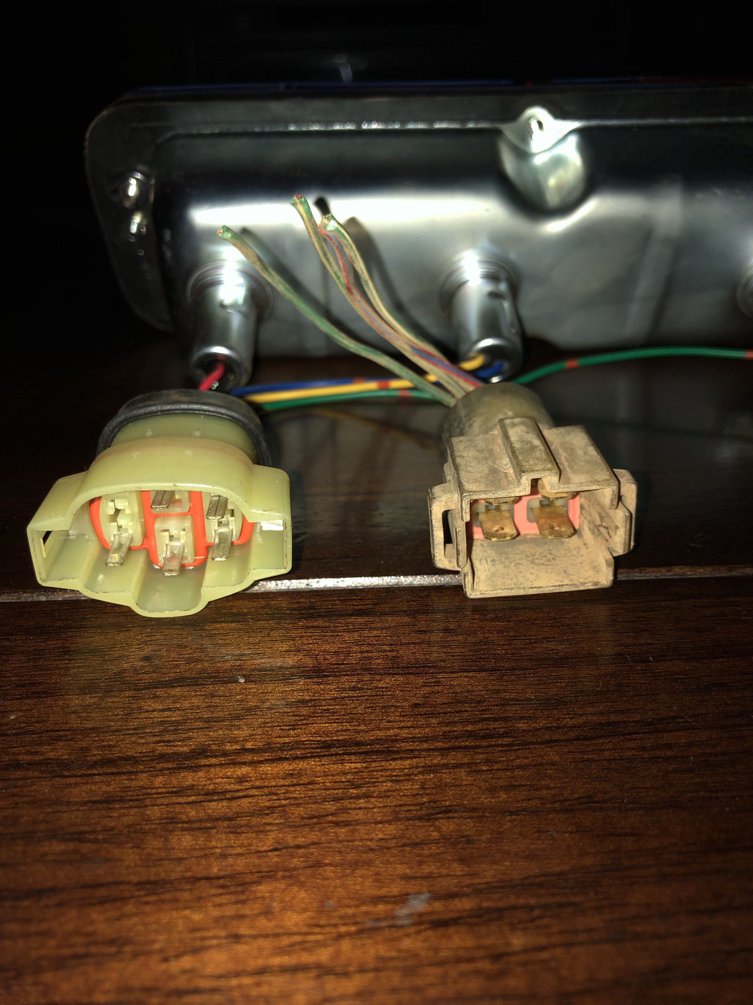 Tail light plugs