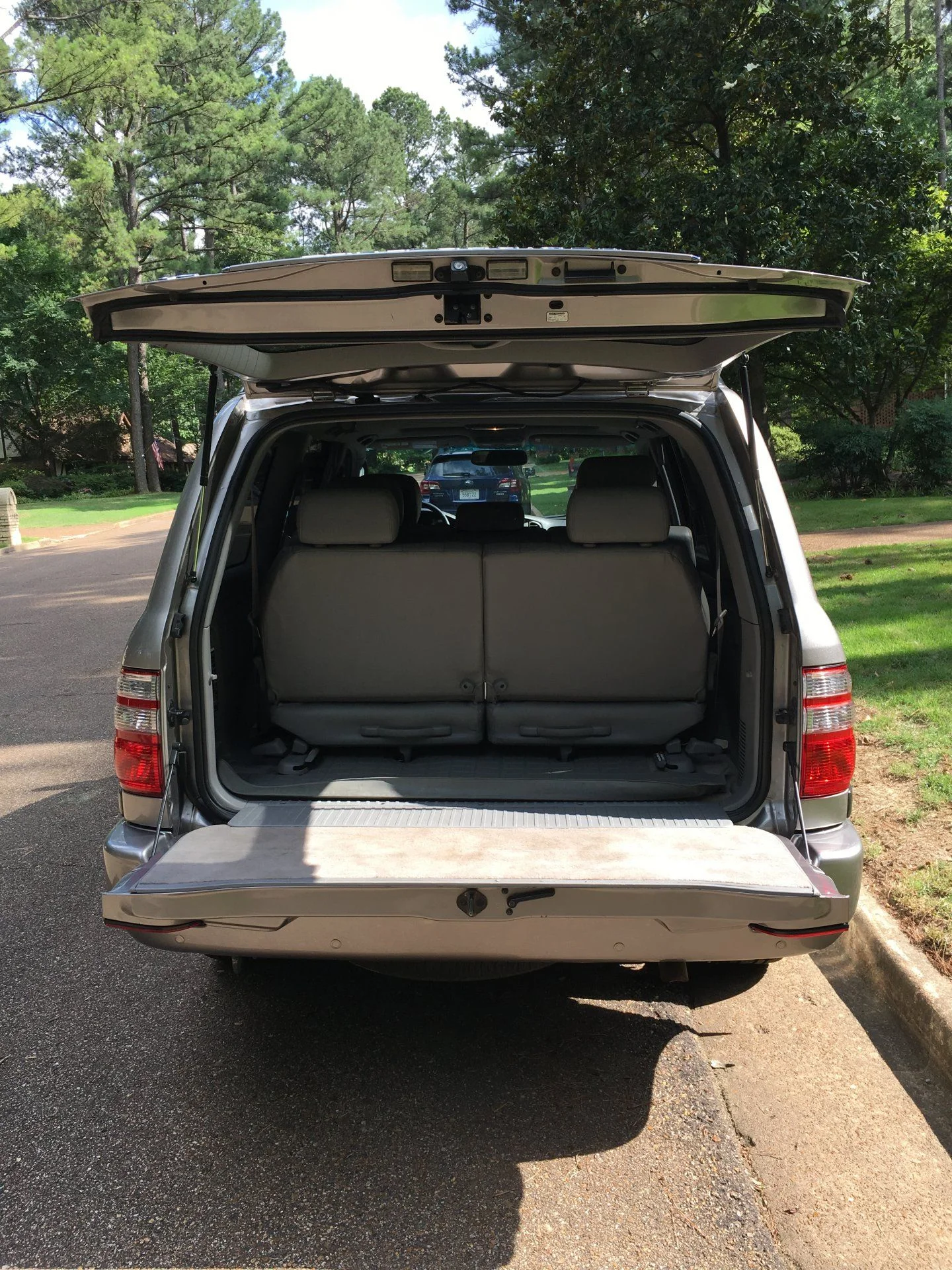 Tailgate open