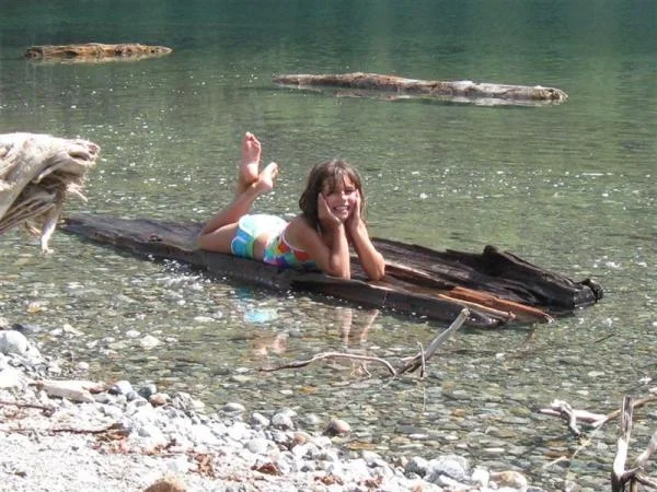 Taya posing