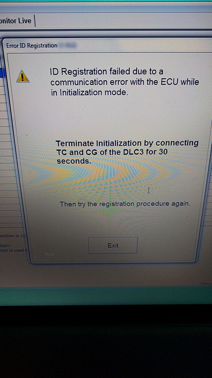 Tech stream error