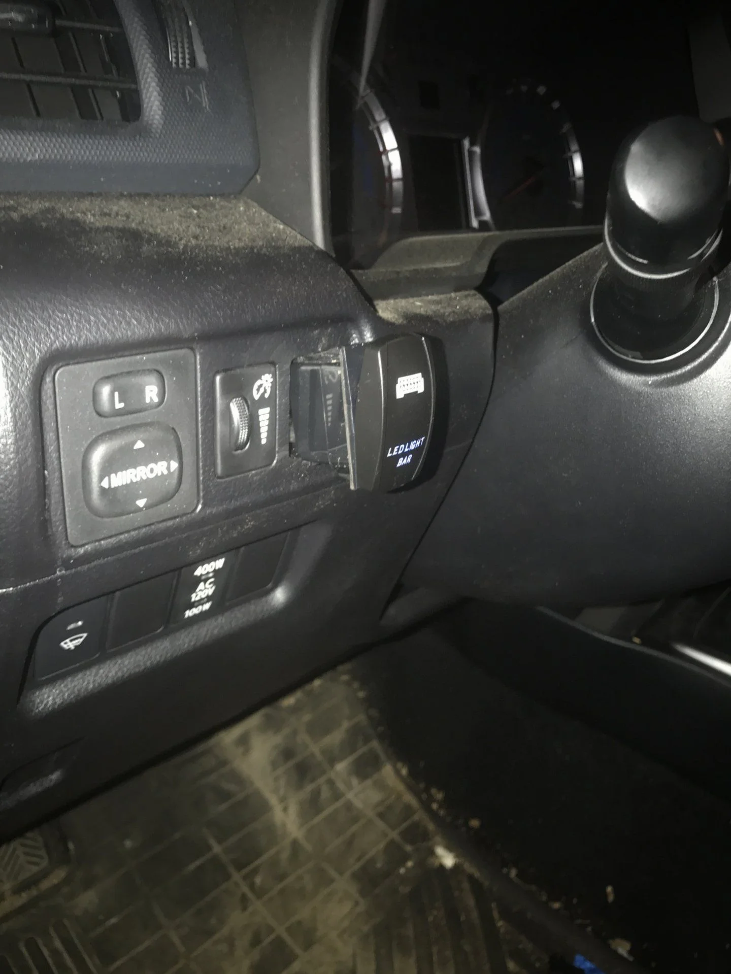 That switch don't fit!