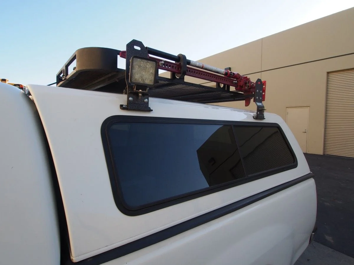 The finished shell and rack